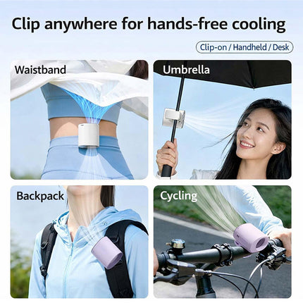 Portable Fan with Clamp, Battery Operated Fan with 360 Rotation – image 12