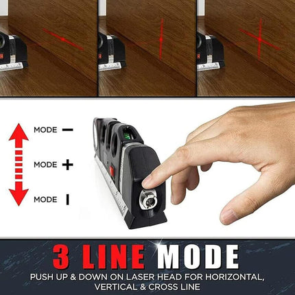 Laser Level with Tape Measure, Picture Hanging Tools – image 7