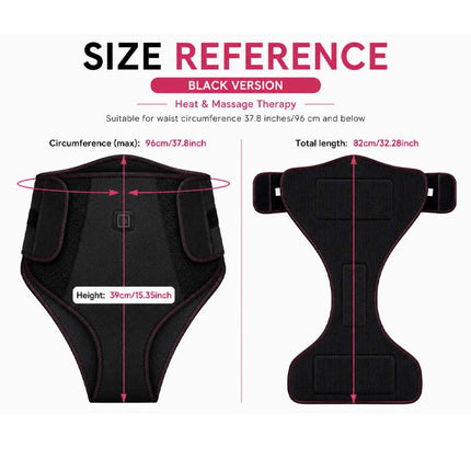Lower Back Heating Pad with Massage – image 7