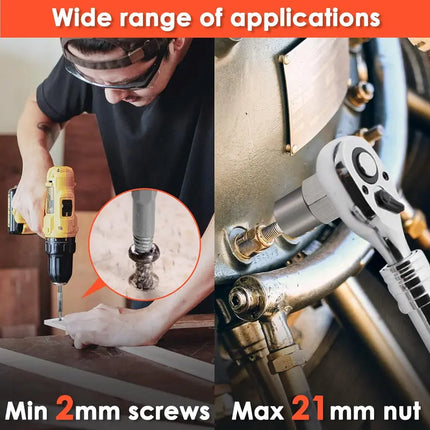 Screw Extractor Set, Easy Out Bolt Extractor Set with Drill Bits – image 10
