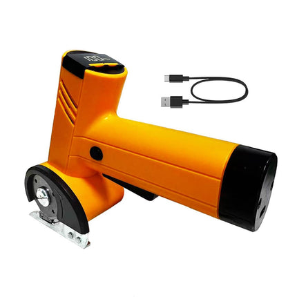 Electric Cardboard Cutter Cordless, Rechargeable Electric Scissors, Electric Box Cutter with LED Display