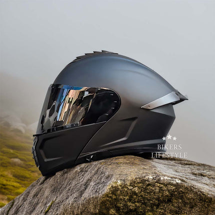 Full Face Motorcycle Helmet Modular, DOT Approved Motorcycle Helmet with Dual Lens – image 11