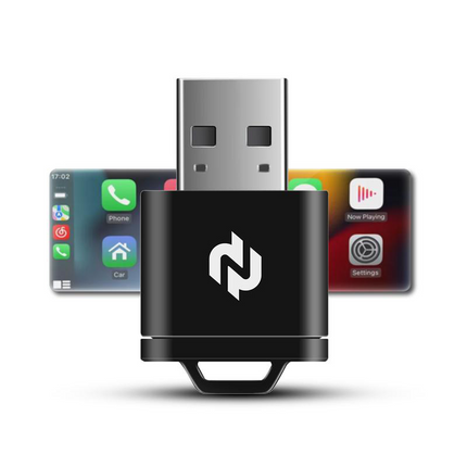 Wireless CarPlay Adapter, Wireless Android Auto Adapter, CarPlay Dongle for Cars with Wired CarPlay, Car USB Adapter