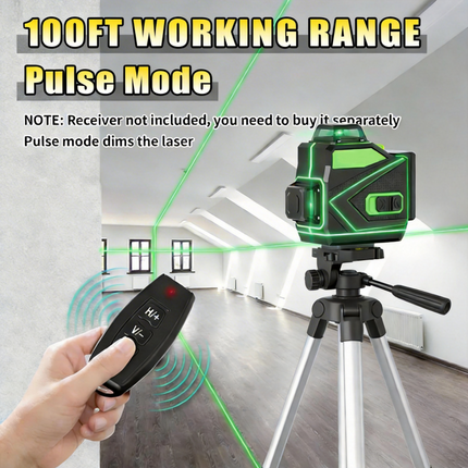 Self Leveling Laser Level, Tile Tools with Remote and Case – image 9