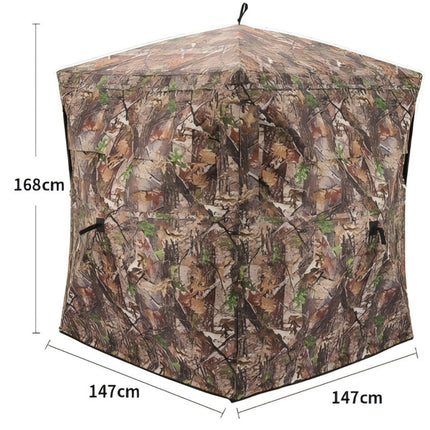 See Through Ground Hunting Blinds, Portable Ground Blind with Carry Bag – image 9