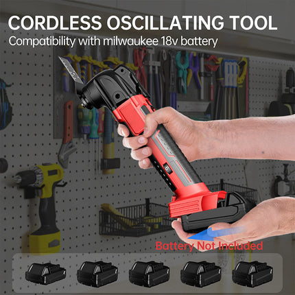 Cordless Oscillating Multi Tool, 6 Speed Oscillating Saw with LED Light – image 12