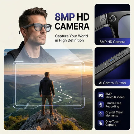Smart Glasses with Camera, Bluetooth Smart Eyewear – image 7