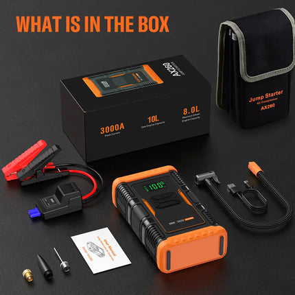 Portable Jump Starter, Jump Box with Power Bank – image 9