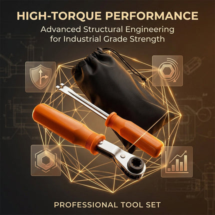 Slack Adjuster Tool Set, Ratcheting Wrench and Release Tool for Truck and Trailer Brakes – image 10