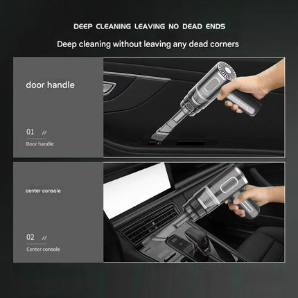 Portable Handheld Car Vacuum Cleaner, Cordless Vacuum Cleaner with 6 Attachments – image 8