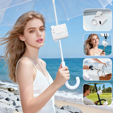 Portable Fan with Ice Cooling Plate, Battery Operated Fan for Hot Weather – image 11