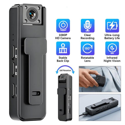Body Camera with Night Vision, Wearable Action Camera for Sports – image 9