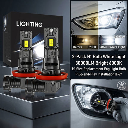 H11 9005 9006 LED Bulb – image 9