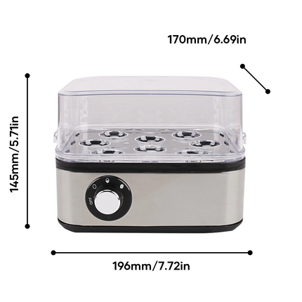 Electric Egg Cooker for Hard Boiled Eggs, Egg Boiler with Buzz Alert Timer – image 10
