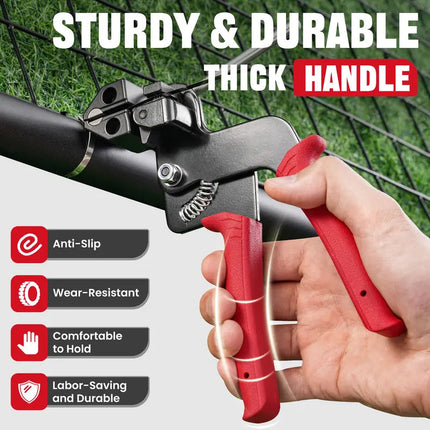 Zip Tie Gun Kit with 100 Metal Zip Ties, Heavy Duty Stainless Steel Cable Ties – image 8