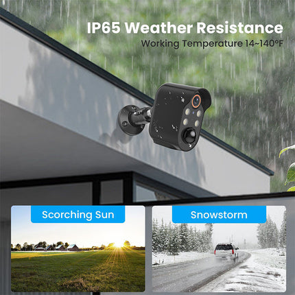 Wireless Security Camera 1080P, Home Security Camera with Color Night Vision and Two Way Talk – image 4