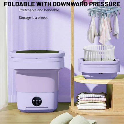 Portable Washing Machine, Foldable Mini Washing Machine for Baby Clothes – image 7