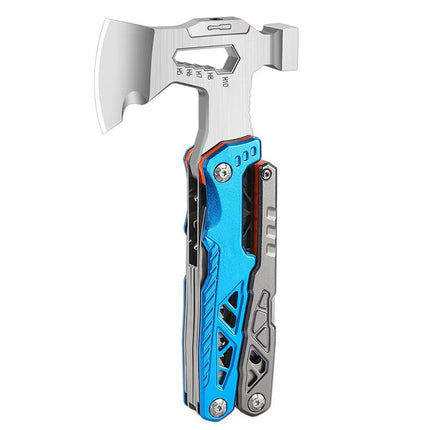 Multi Tool Axe Hammer with Pliers and Screwdrivers, Camping Gear, Survival Gear for Hiking and Fishing, Hand Tools