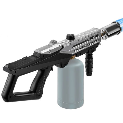 Propane Torch Gun, Blow Torch for Cooking and Charcoal Starter, Propane Burner with Flame Adjustment Knob