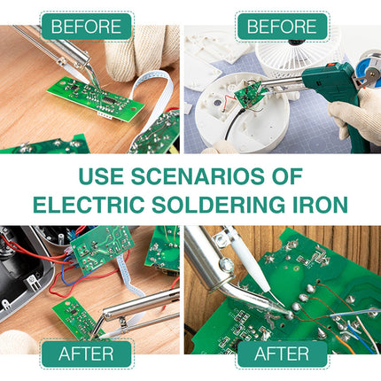 Soldering Iron Kit, Adjustable Temperature Soldering Iron with Power Switch – image 12