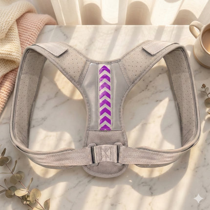 Posture Corrector, Adjustable Back Brace for Upper Back Support – image 4
