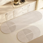 Diatomite Bath Mat, Non Slip Stone Bath Mat with Rubber Backing, Absorbent Bath Rug, Kitchen Rug Machine Washable