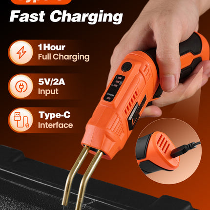 Cordless Plastic Welder, Car Bumper Repair Kit for Plastic Crack Repair – image 17