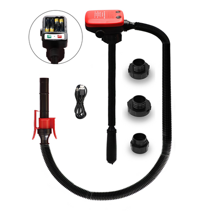 Battery Powered Fuel Transfer Pump, Gas Siphon Pump with Auto Stop Sensor, Water Transfer Pump for Gas Cans