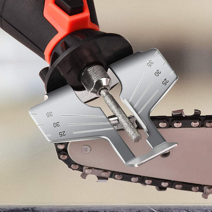 Chainsaw Sharpener Cordless, Chain Sharpener with Diamond Bits