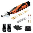 Chainsaw Sharpener Cordless, Chain Sharpener with Diamond Bits, Electric Chainsaw Blade Sharpener for Garden Tools