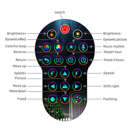 Smart Christmas Tree Lights with Music Sync – image 11