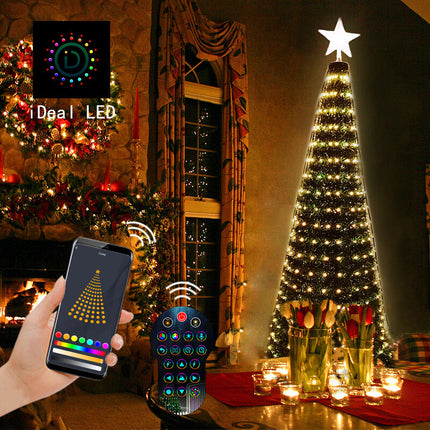 Christmas Lights 400 LED App Control, Smart Christmas Tree Lights