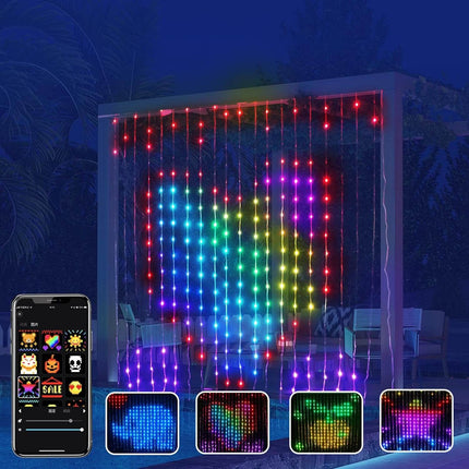 Smart Programmable LED Lights on a garden arch – image 8