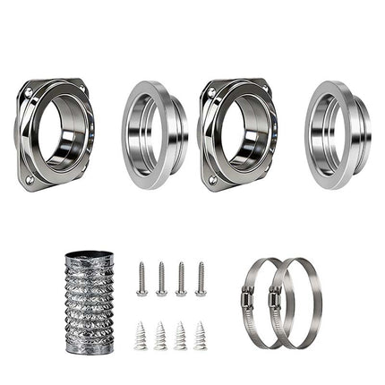 Magnetic Dryer Vent Connector Kit, Dryer Exhaust Hose with Clamps – image 12