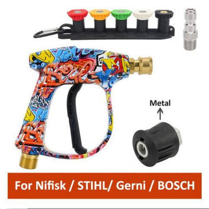 Pressure Washer Foam Cannon with 5 Spray Nozzles, Foam Sprayer for Car Washing – image 4