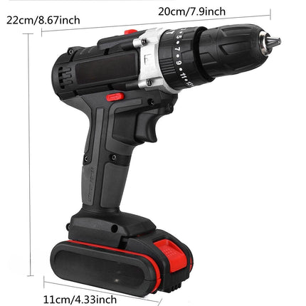 Cordless Impact Drills with 2 Batteries, 21V Impact Driver and Power Drill – image 8