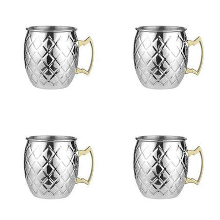 Moscow Mule Mugs, Stainless Steel Mug Set with High Gloss Finish – image 16