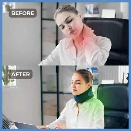Side Sleeper Pillow for Neck Pain, Contoured Cervical Pillow with Removable Cover – image 5