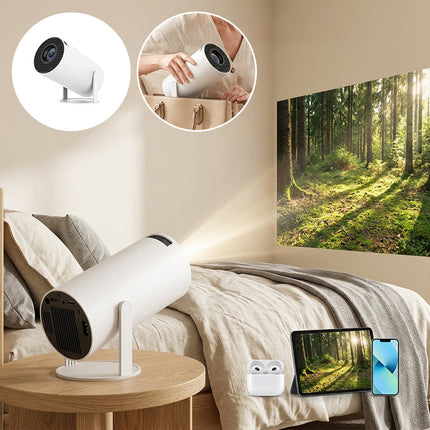 Portable Projector with WiFi 6 and Bluetooth, Mini Projector for Bedroom – image 10