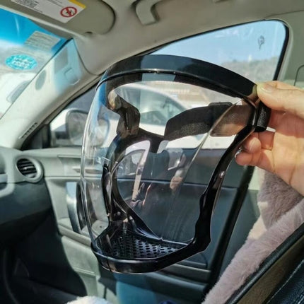 Face Shields, Clear Splash Shield with Forehead Padding
