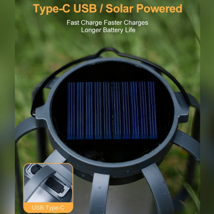 Fire Seed | Solar Lights Outdoor with Captivating Flame Illusion | Weather-Resistant Ambiance for Your Garden_04