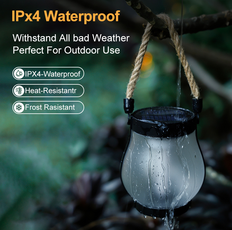 Fire Seed | Solar Lights Outdoor with Captivating Flame Illusion | Weather-Resistant Ambiance for Your Garden 6