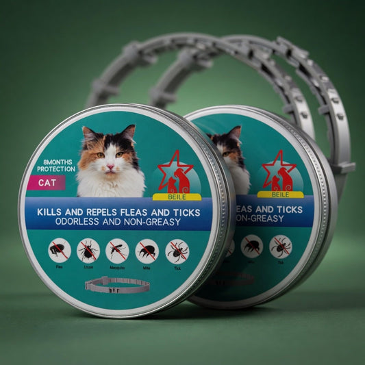 Flea and Tick Collar | 8-Month Protection for Dogs and Cats | Comfortable Fit for Hassle-Free Pest Control 1