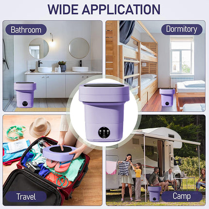 Portable Washing Machine with UV Sterilization, Small Washing Machine – image 8