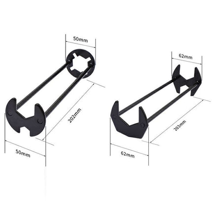 Compact Wrench for Tight Spaces, Four Jaw Hex Wrench – image 10