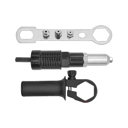 Rivet Gun Power Drill Adapter, Electric Rivet Gun for Drill, Riveting Tool, Power Tool Accessories