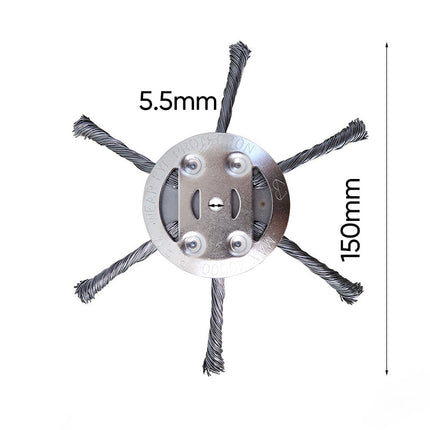 Weed Wacker Blade with Steel Wire, Brush Cutter Blade for Weed Eater – image 16