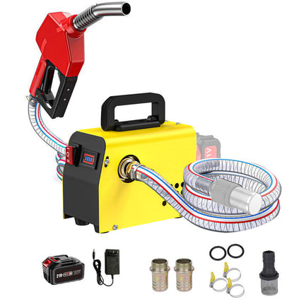 Battery Powered Fuel Transfer Pump, Cordless Diesel Transfer Pump, Portable Fuel Transfer Pump for Kerosene
