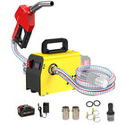 Battery Powered Fuel Transfer Pump, Cordless Diesel Transfer Pump, Portable Fuel Transfer Pump for Kerosene