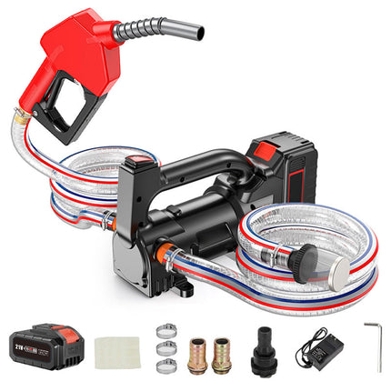 Cordless Fuel Transfer Pump, Diesel Transfer Pump for Kerosene, Battery Powered Water Transfer Pump with Copper Motor